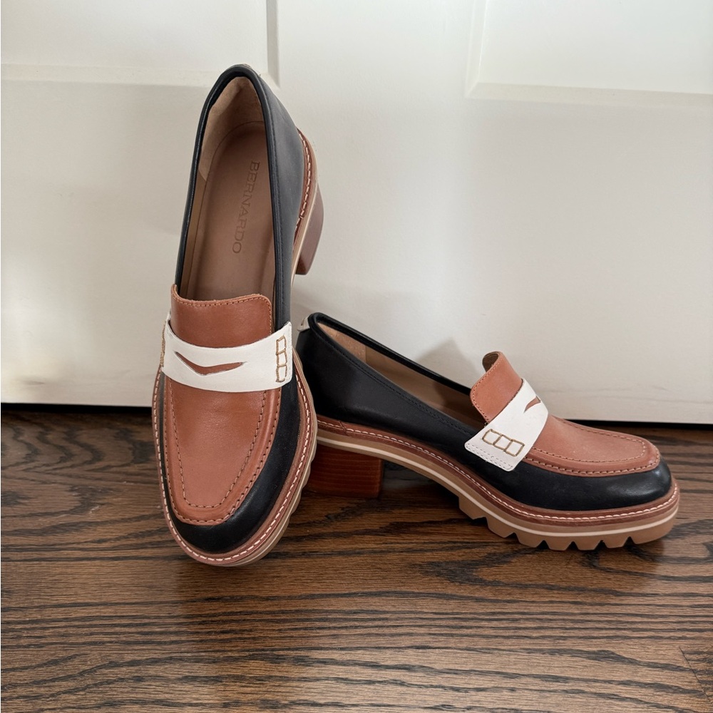 Bernardo loafers. Size 6.5. Beautiful quality. New without tags.